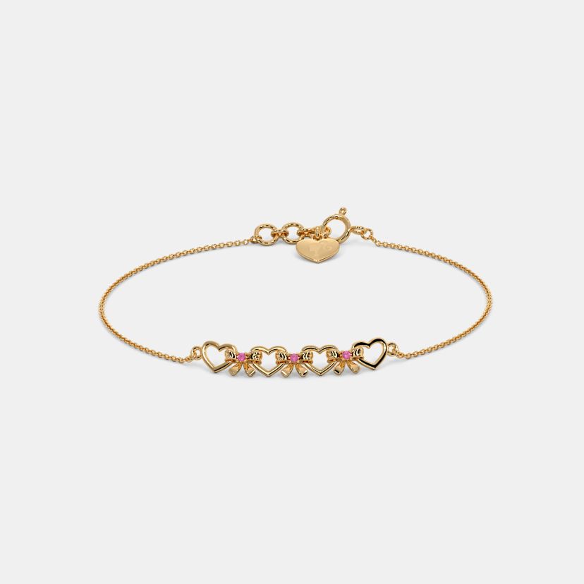 The Barbie Bowtastic Heart Bracelet - image 1