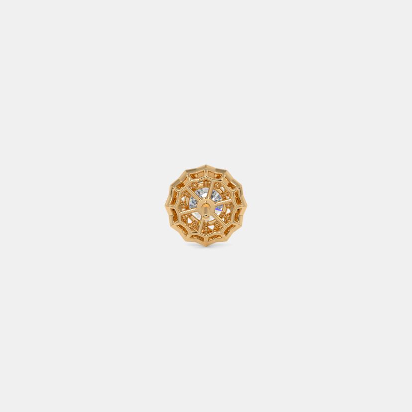 The Diamelisse Solitaire Stud Earrings - image 8