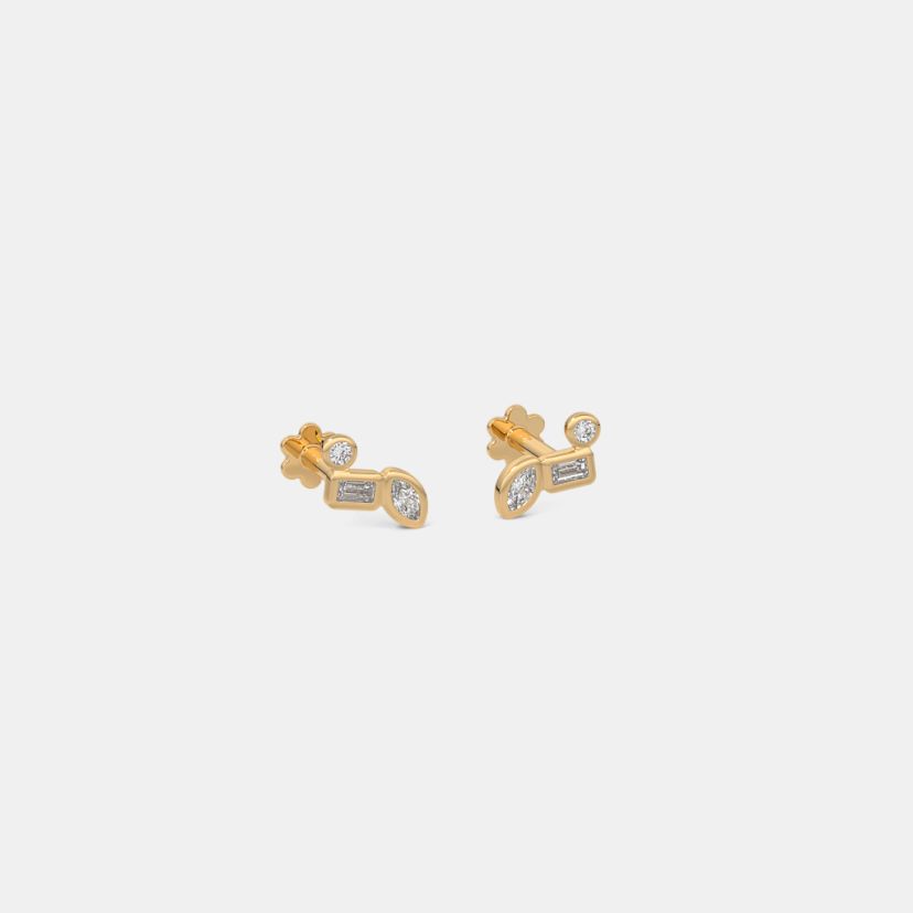 The Encara Multipierced Stud Earrings - image 5