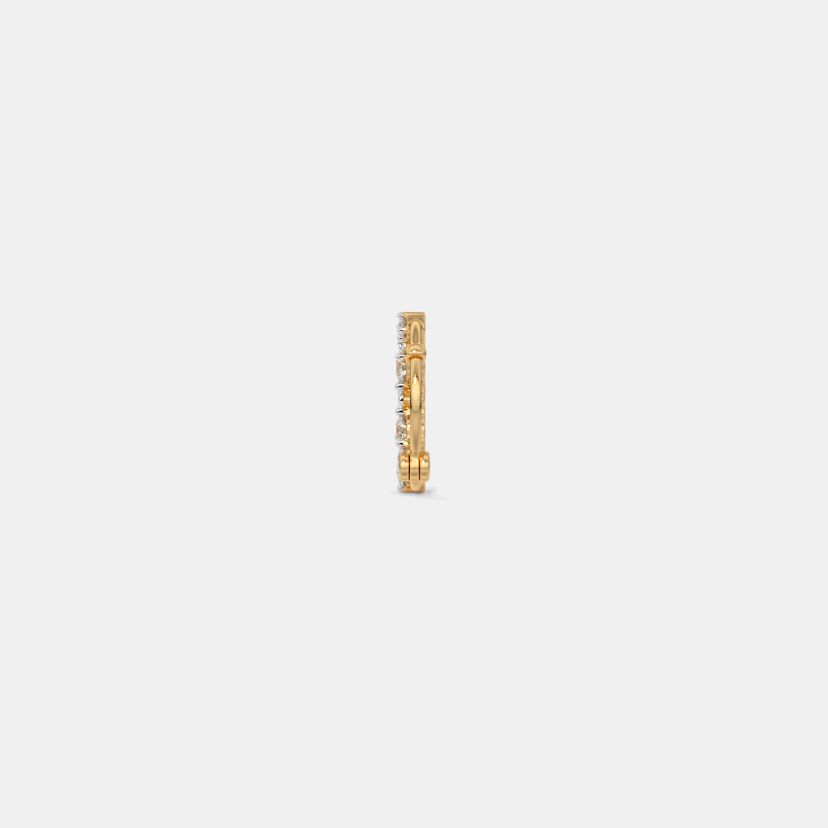 The Nyra Daith Multi Pierced Hoop Earring - image 5