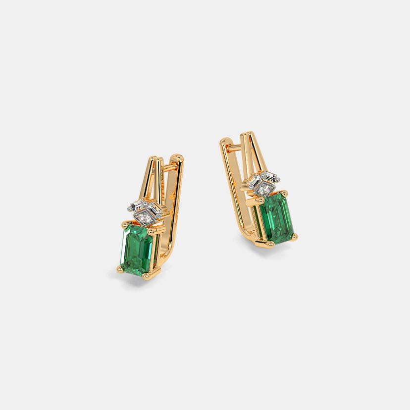 The Nurla Huggie Earrings - image 6