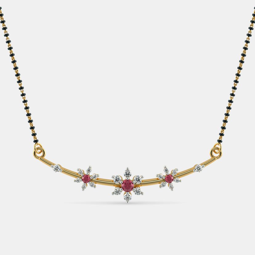 The Utpala Mangalsutra Pendant - image 4