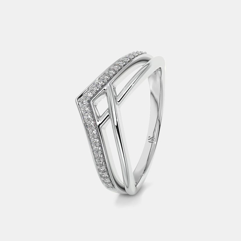 The Sofiana Chevron Ring - image 1