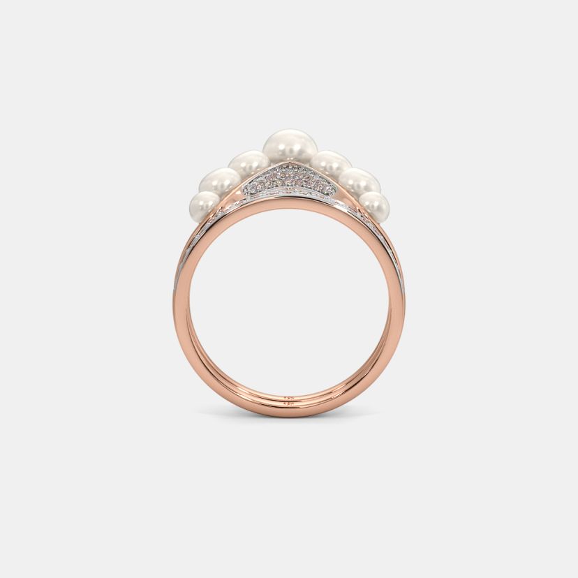 The Suave Chevron Stackable Ring - image 8