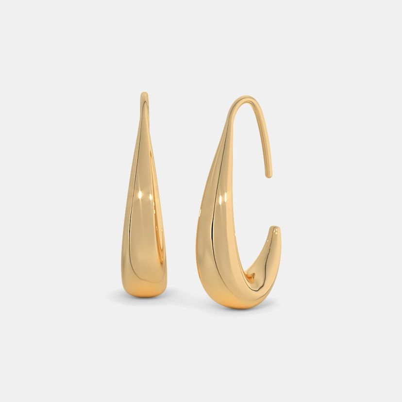 The Hasfar J Hoop Earrings - image 1