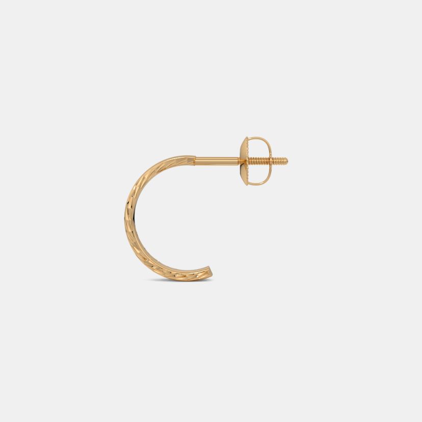 The Elarith J Hoop Earrings - image 8