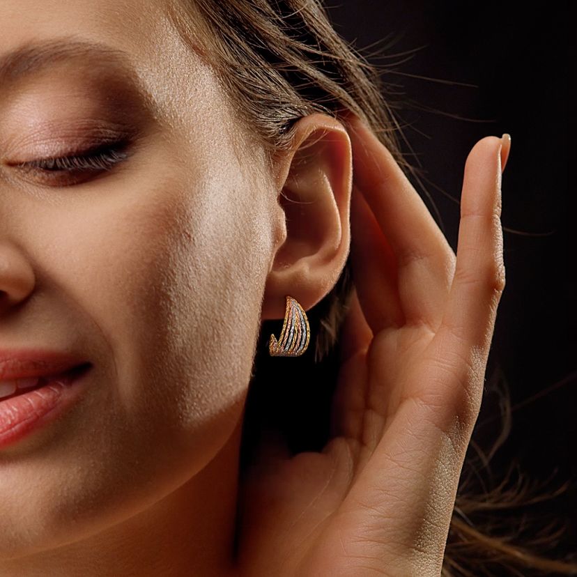 The Willower J Hoop Earrings - image 3