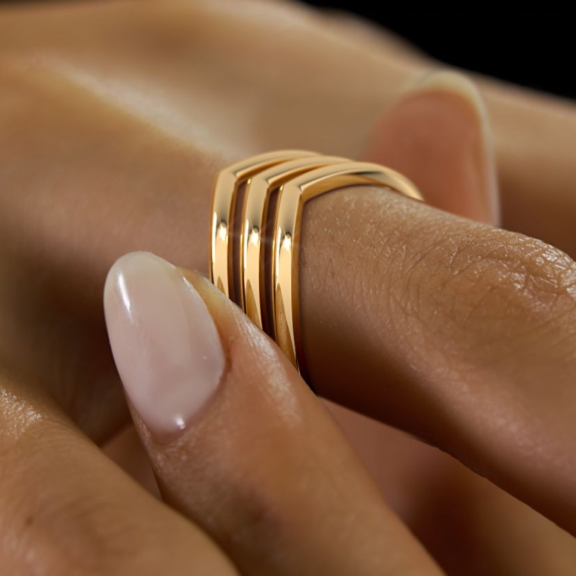 The Aetheris Chevron Ring - image 6
