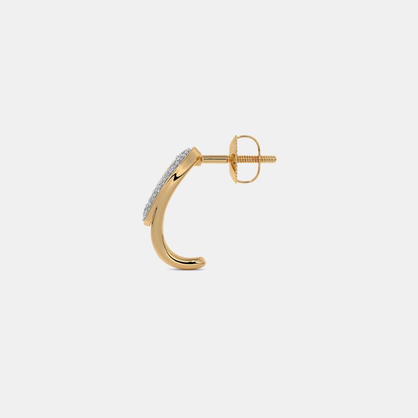 The Shwank J Hoop Earrings - image 8