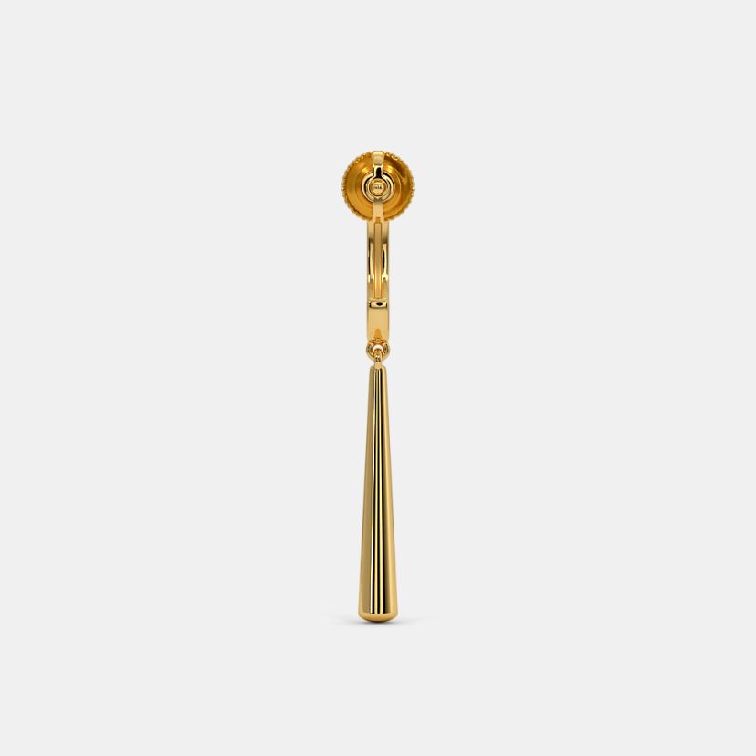The Lipaz J Hoop Dangler Earrings - image 6