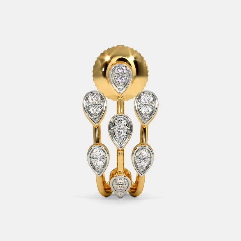 The Shayone J Hoop Earrings - image 4
