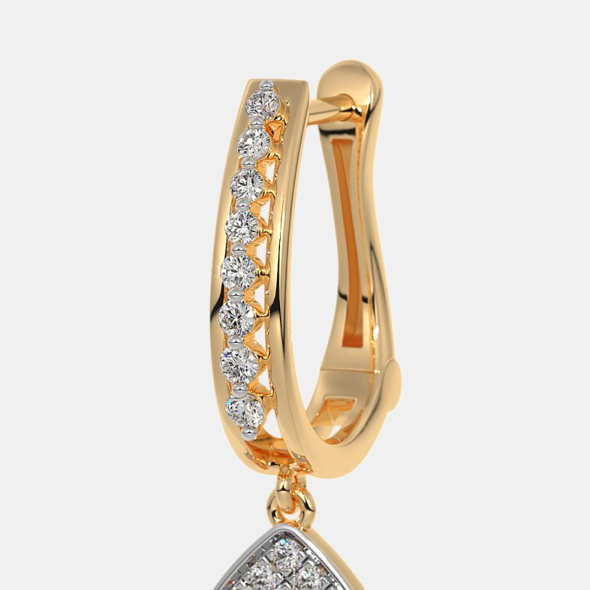 The Surahi Huggie Earrings - image 4