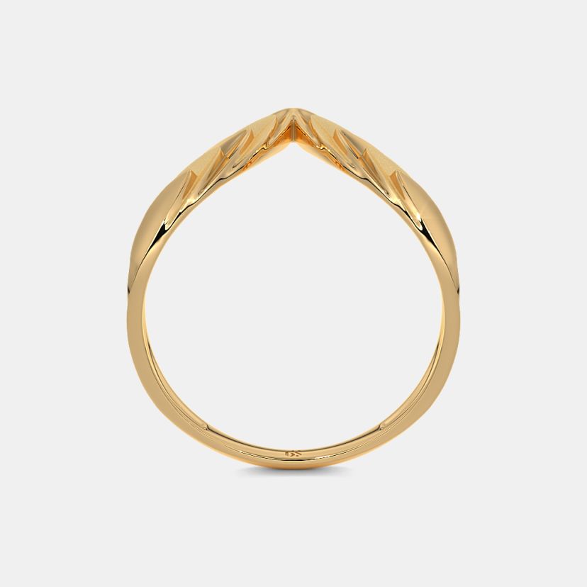 The Raquel Chevron Ring - image 8