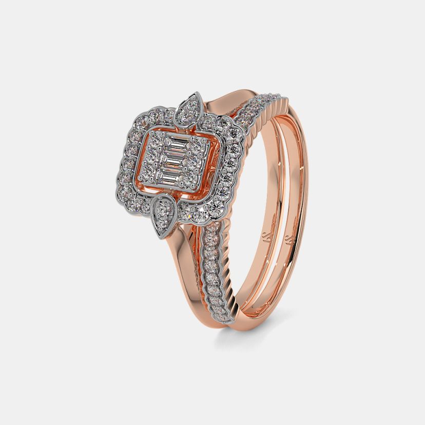 The Timbre Bridal Ring Set - image 1