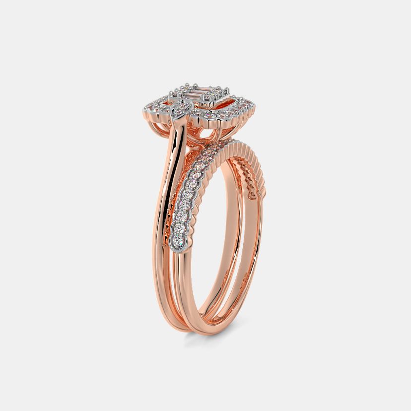 The Timbre Bridal Ring Set - image 10