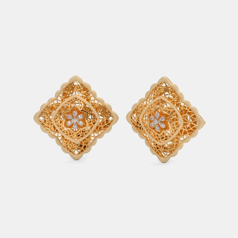 The Menodora Stud Earrings - image 1