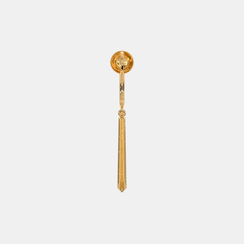The Drena Dangle Hoop Earrings - image 6