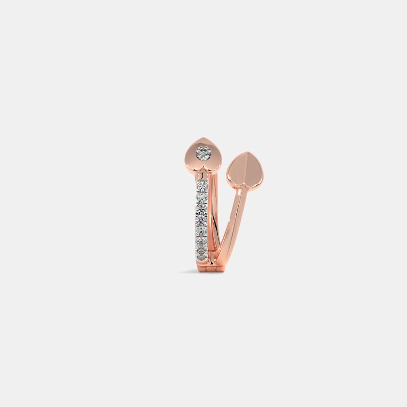 The Leontina Multi Pierced Hoop Earrings - image 6