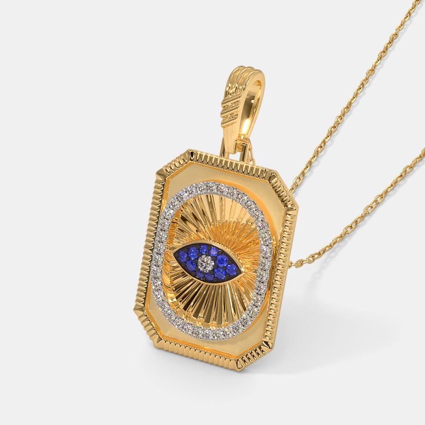 The Serenity Evil Eye Pendant For Him - image 1