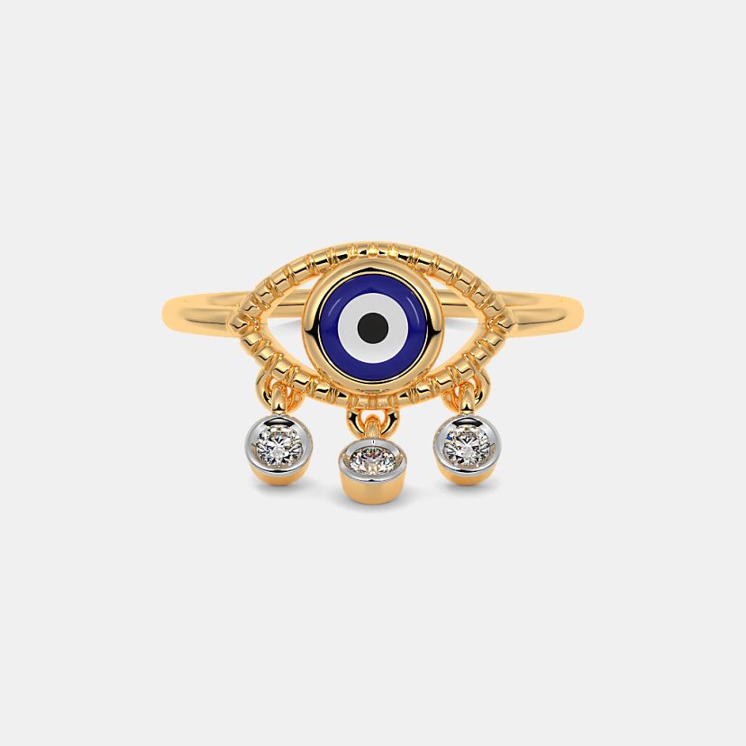 The Anselma Evil Eye Ring - image 6