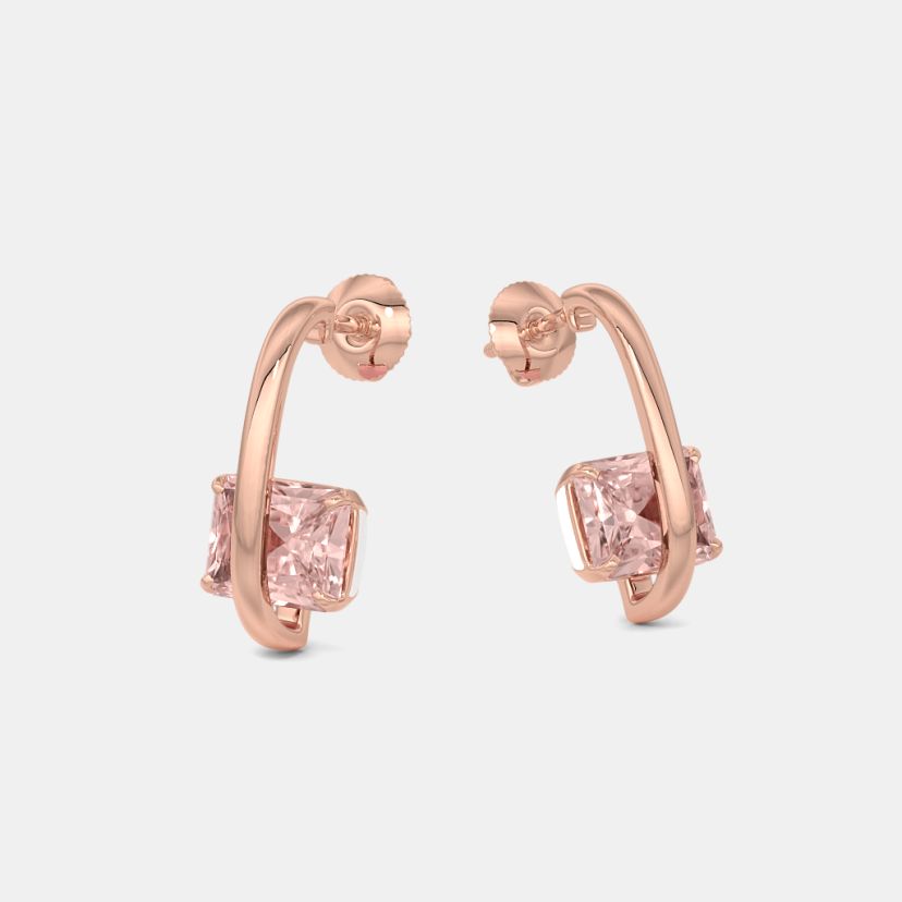 The Peacho Blink J Hoop Earrings - image 5