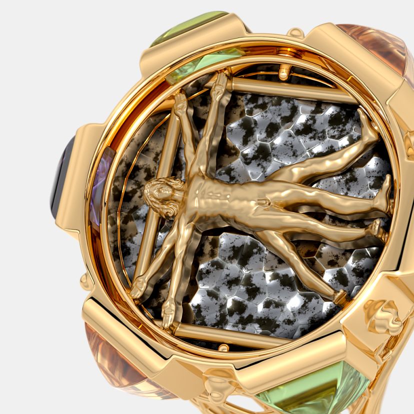 The Vitruvian Statement Ring - image 4