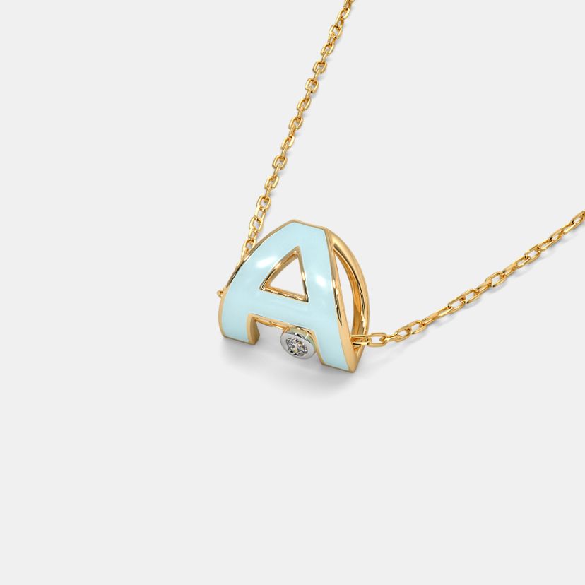 The Cutesy A Pendant - image 1