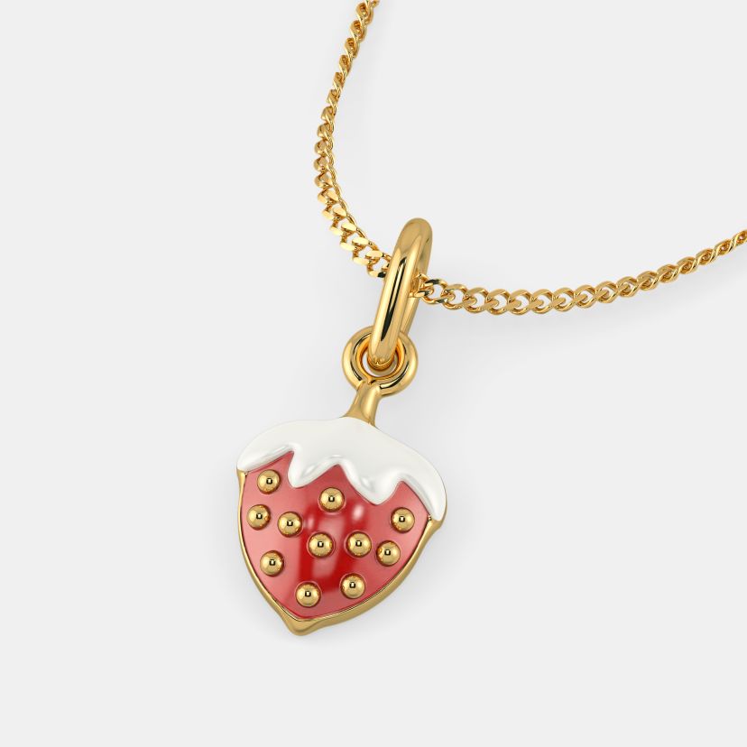 The Strawberry Love Pendant For Kids - image 6