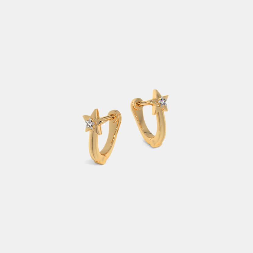 The Maka Multi Pierced Hoop Earrings - image 5
