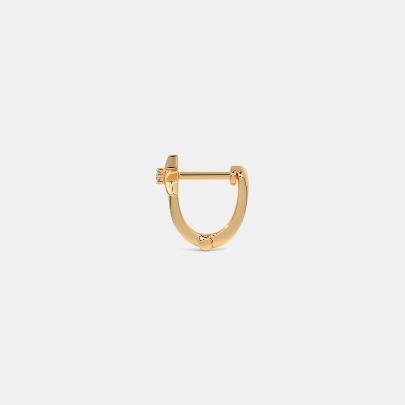 The Maka Multi Pierced Hoop Earrings - image 8