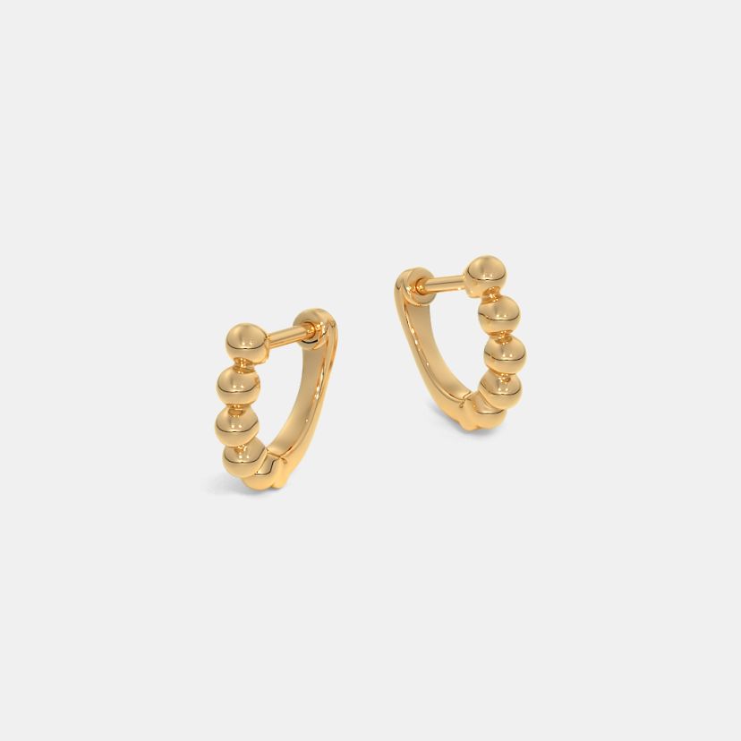 The Nani Multi Pierced Hoop Earrings - image 5