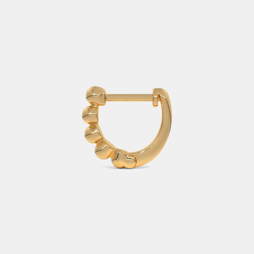The Nani Multi Pierced Hoop Earrings - image 8