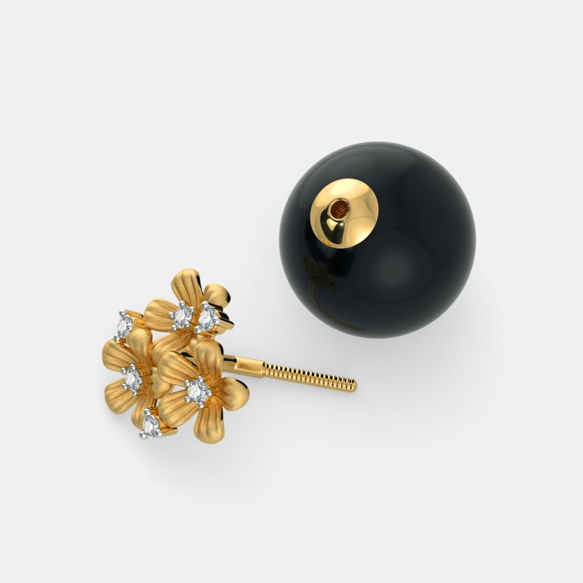 The Wreath Onyx Earrings - image 7