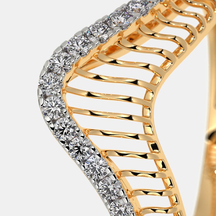 The Fluide Chevron Ring - image 5