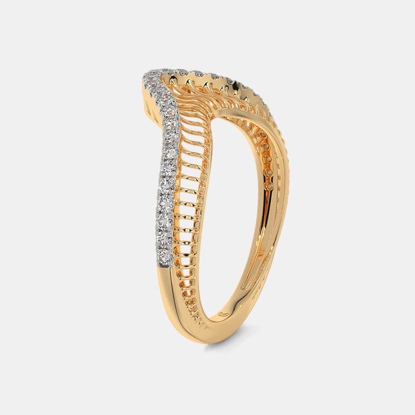 The Fluide Chevron Ring - image 9