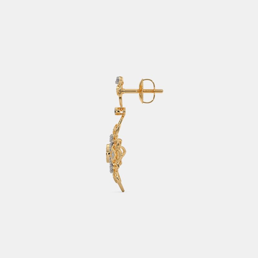 The Petale De Lotus Drop Earrings - image 5