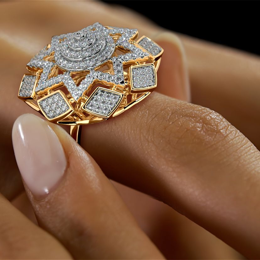 The Bellezza Cocktail Ring - image 6