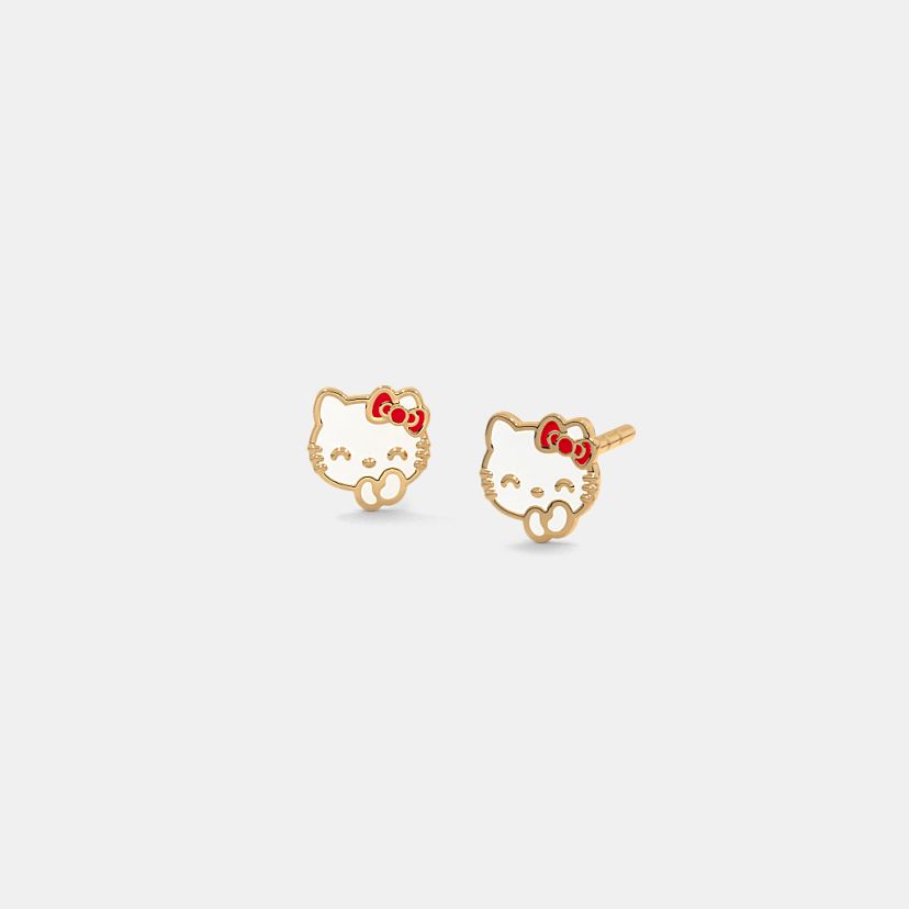 The Shining Hello Kitty Stud Earrings - image 1
