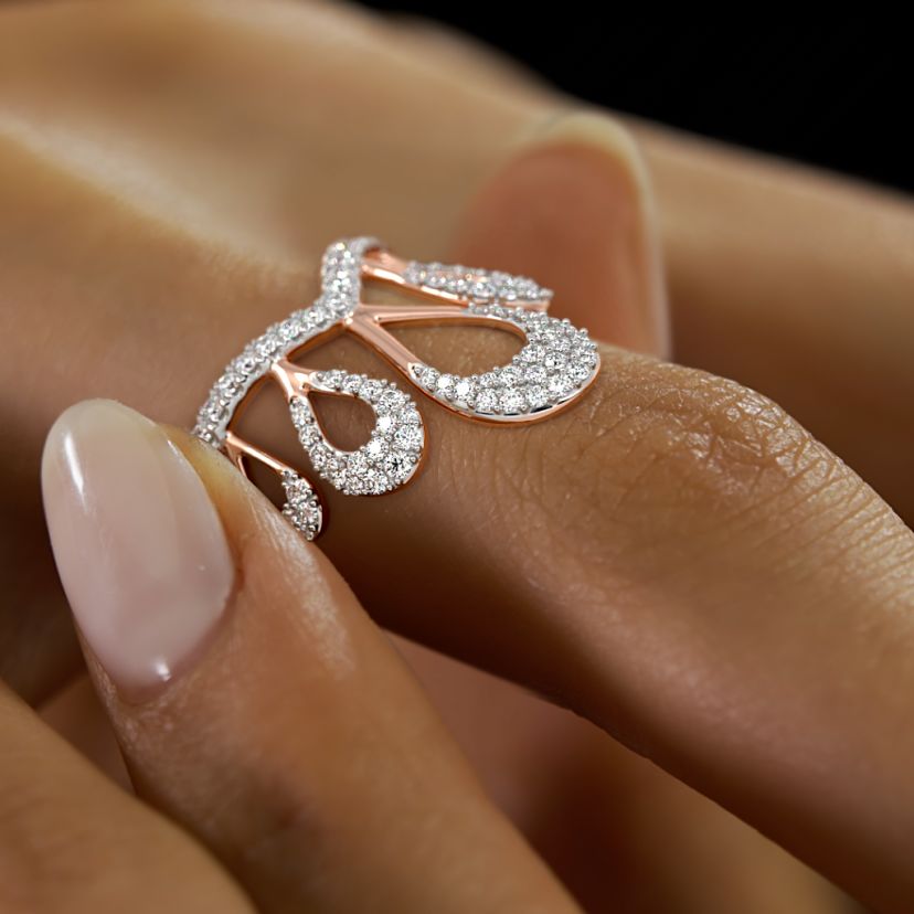 The Quorra Tiara Ring - image 5