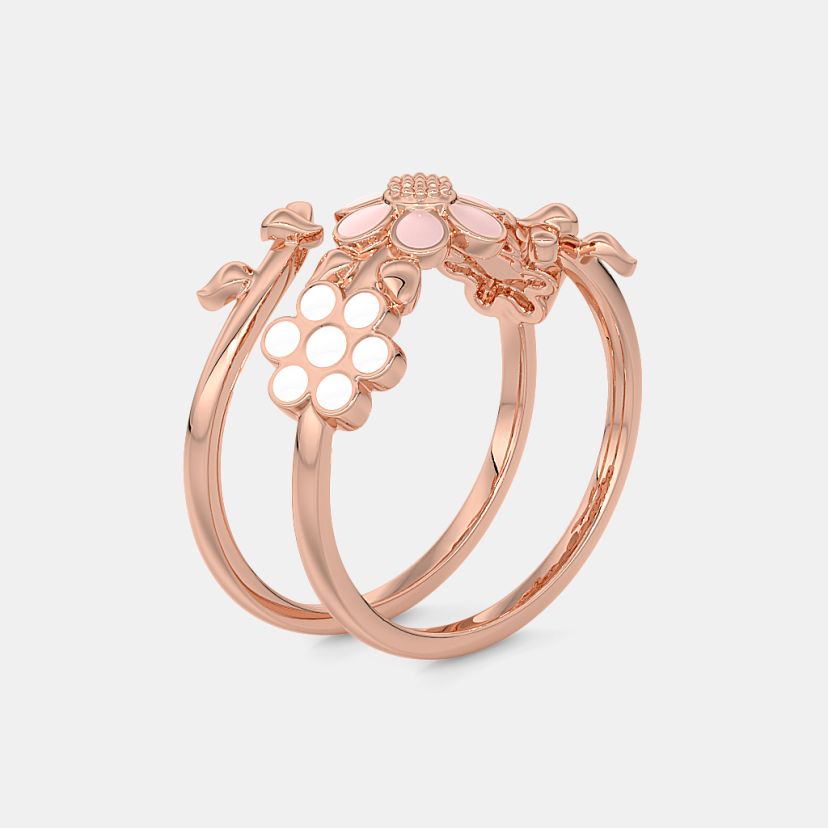 The Trifoliate Spiral Ring - image 9
