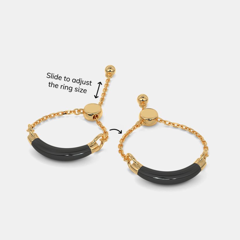 The Zwart Black Slider Ring - image 6