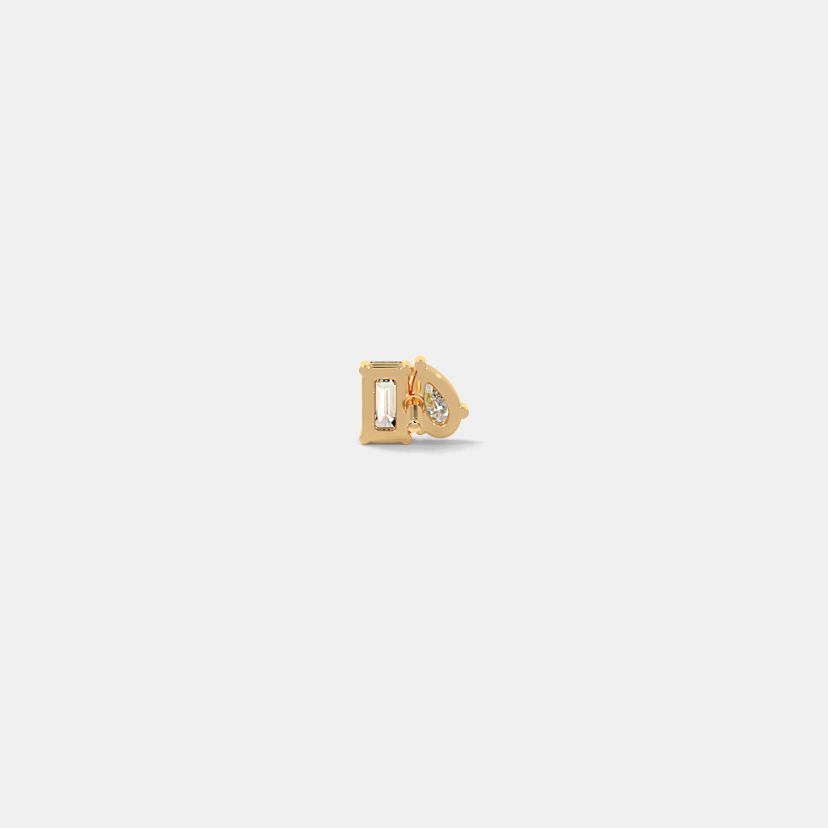 The Galina Solitaire Stud Earrings - image 8