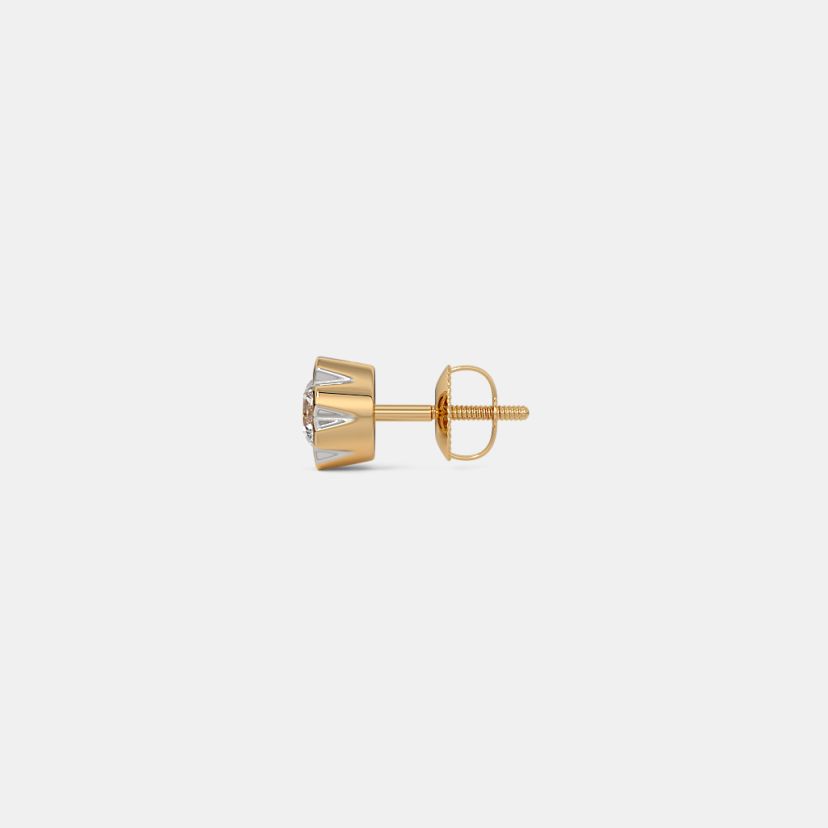 The Xorer Solitaire Stud Earrings - image 9