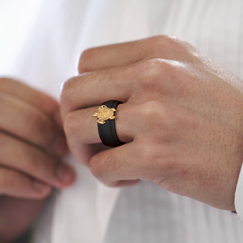The Atven Band Ring For Him - image 2