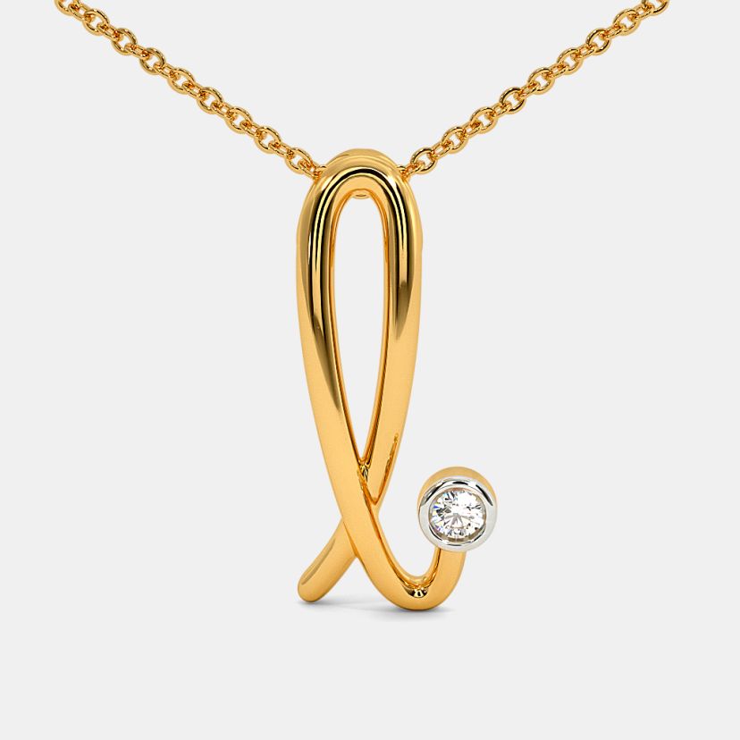 The Cursive L Necklace - image 5