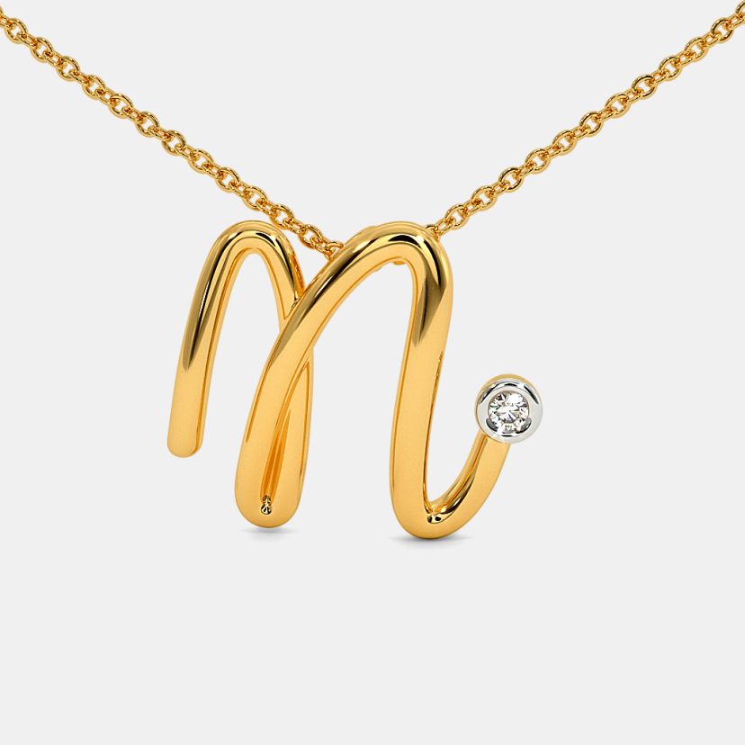 The Cursive N Necklace - image 5