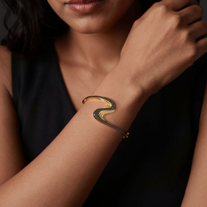 The Rust Aura Oval Bangle - image 3