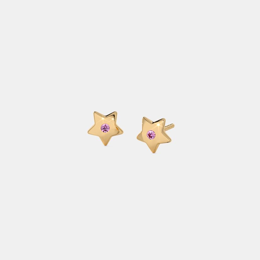 The Shimmer Star Stud Earrings - image 1