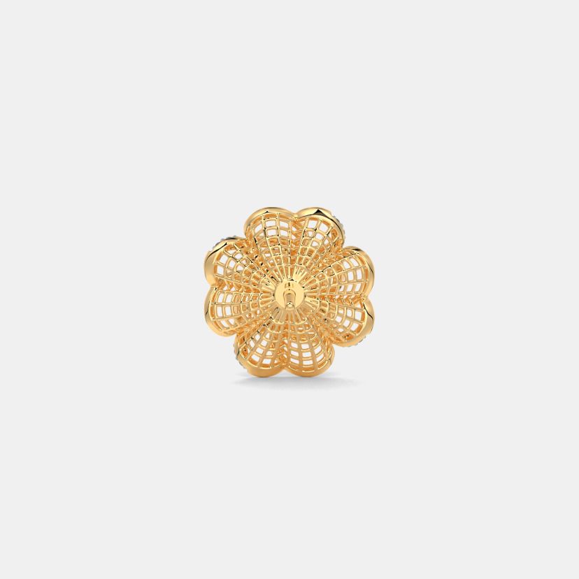 The Rose Lattice Earrings - image 8