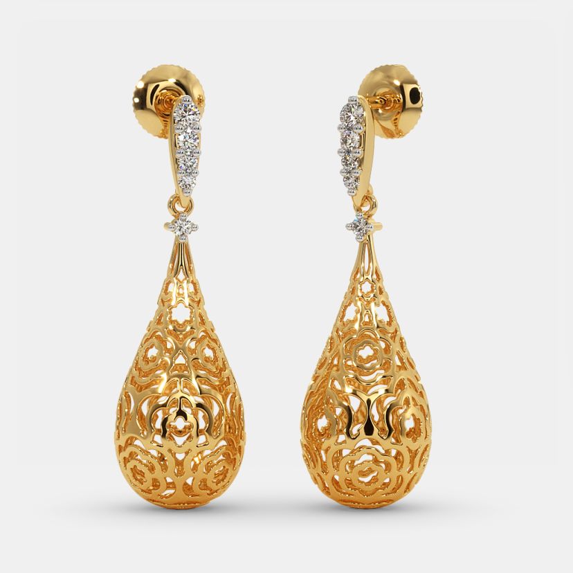 Buy 350 Drops Earrings Designs Online BlueStone India s 1 Online Jewellery Brand